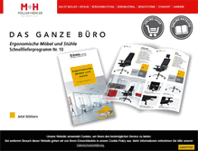 Tablet Screenshot of mueller-hoehler.de